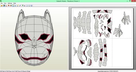 Kakashi Anbu Mask Papercraft Download