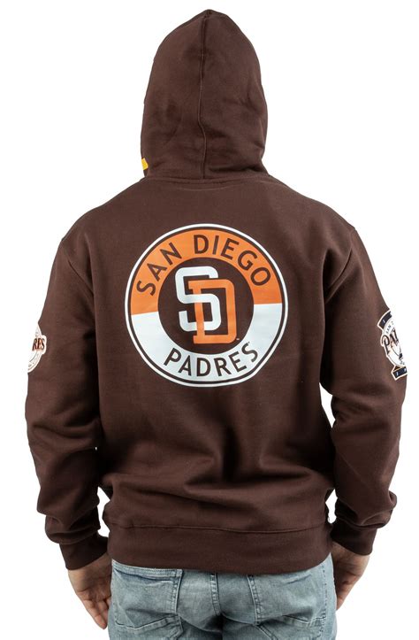 Mitchell And Ness San Diego Padres Hoodie Fphd4987 Sdpyypppbrow Shiekh