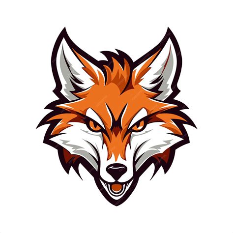 Premium Vector Vector Fox Mascot Logo Template With White Background