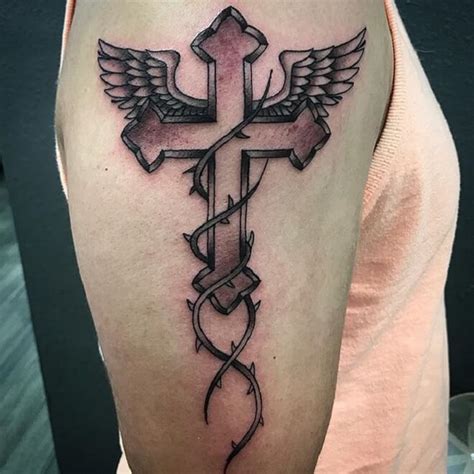 Cross Tattoo Men 50 Simple Cross Tattoos For Men Religious Ink