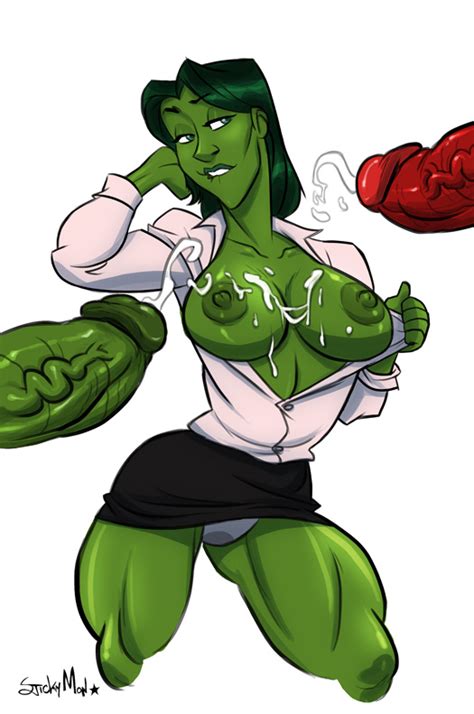 Insatiable She Hulk By Stickymon Hentai Foundry