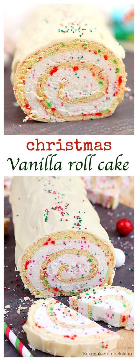 Over 50 Fun And Festive Dessert Ideas For Christmas Roll Cake Recipe