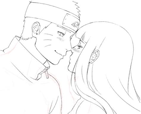 Naruto And Hinata Drawing Skill
