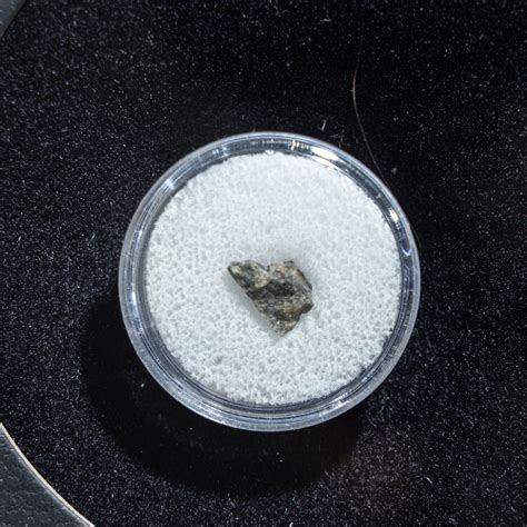 Genuine Tatahouine Meteorite In Display Box Astro Gallery Touch Of