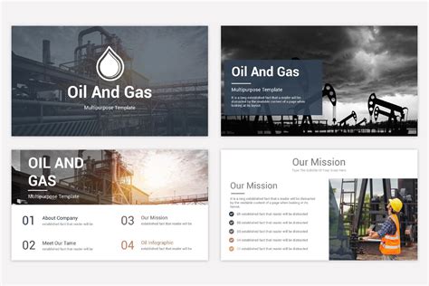 Oil And Gas Powerpoint Template Free Download Nulivo Market