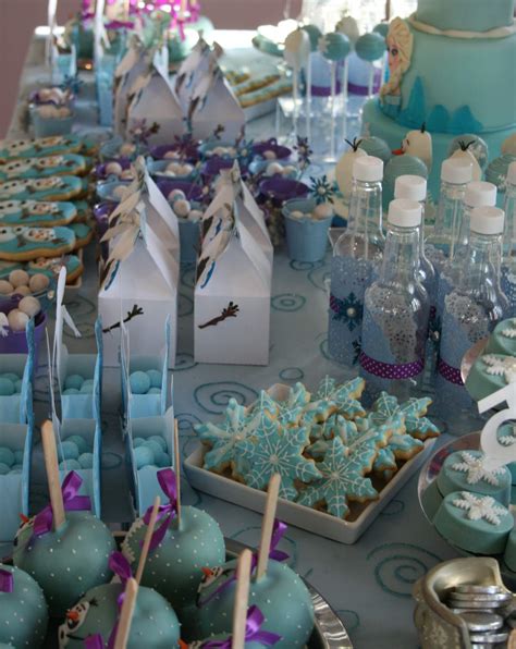 A Frozen Party For Nina Mae Birthday Party Ideas Photo 20 Of 48 Catch My Party