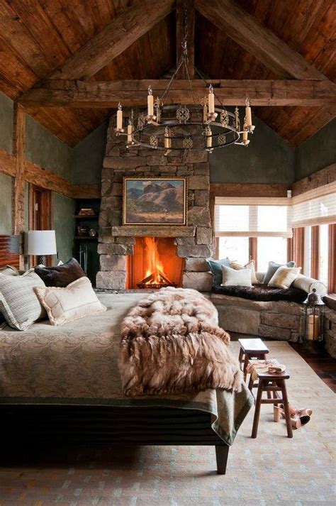 30 Best Rustic Bedroom Design Inspiration Cozy Master Bedroom