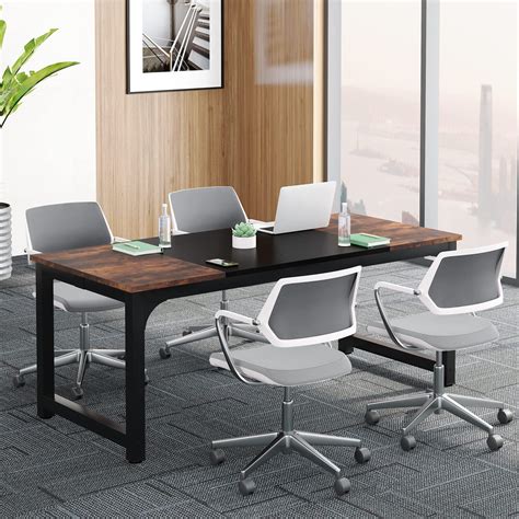 Buy Tribesigns 6ft Conference Table 708 W X 315 D Meeting Room