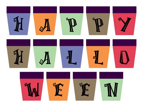 15 Best Happy Halloween Free Printable Letters Pdf For Free At Printablee