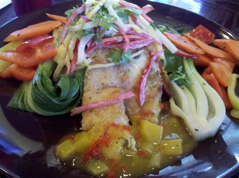 Mango Chutney Tilapia Prolific Oven Fremont Ca Flickr