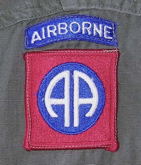 82nd Airborne Theater Made Patches Worn In Vietnam Page 2 Army And