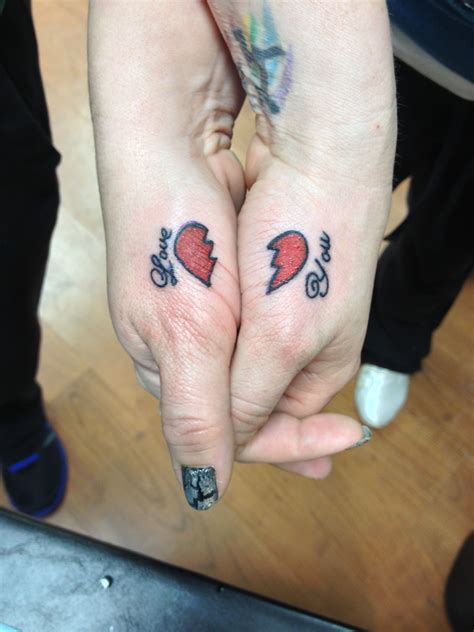 couple love you heart hand tattoos couples tattoo designs cute couple tattoos couple tattoo