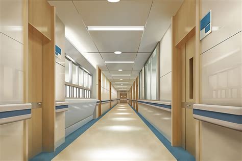 Anime Original Hallway Hospital Hd Wallpaper Peakpx