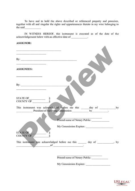 Beaumont Texas Mineral And Royalty Deed Assignment Bill Of Sale And