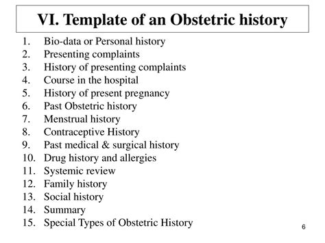 47 Ob History And Physical Template History Form Ob Forms Medical