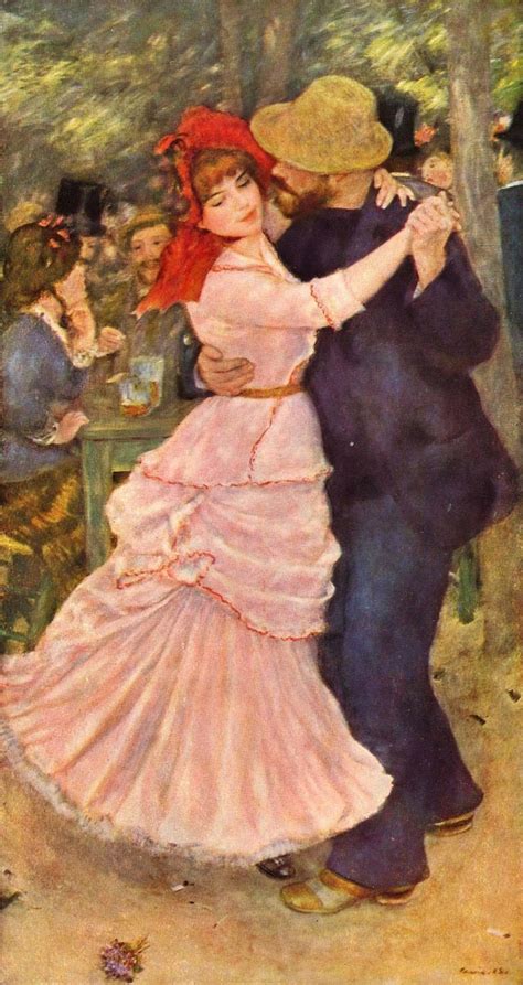 Danse à Bougival Is An 1883 Work By Pierre Auguste Renoir Currently