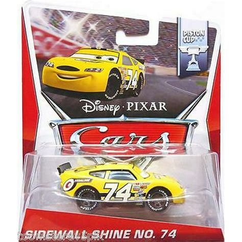 Disney Pixar Cars Sidewall Shine No 74 Diecast Vehicle Piston Cup