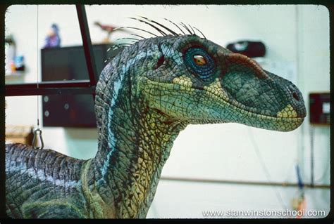 Velociraptor From Jurassicpark 3 By Stanwinstonstudio Jurassic