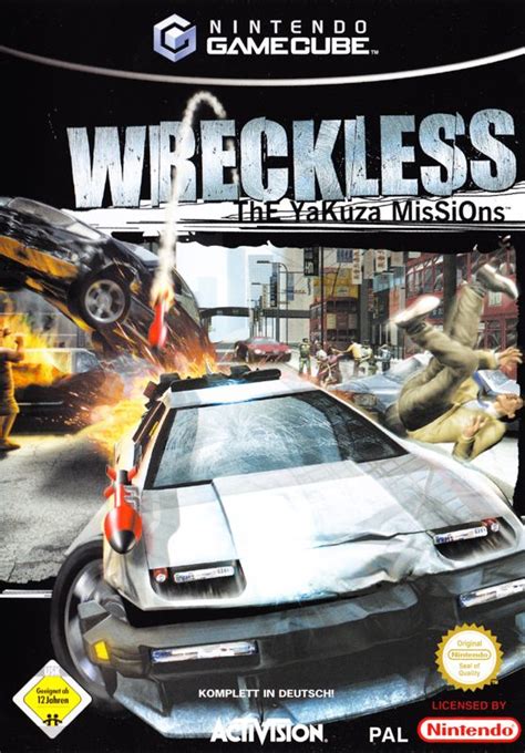 Wreckless The Yakuza Missions 2002 Box Cover Art Mobygames