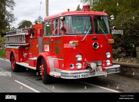 American Vintage Fire Engine High Resolution Stock Photography and