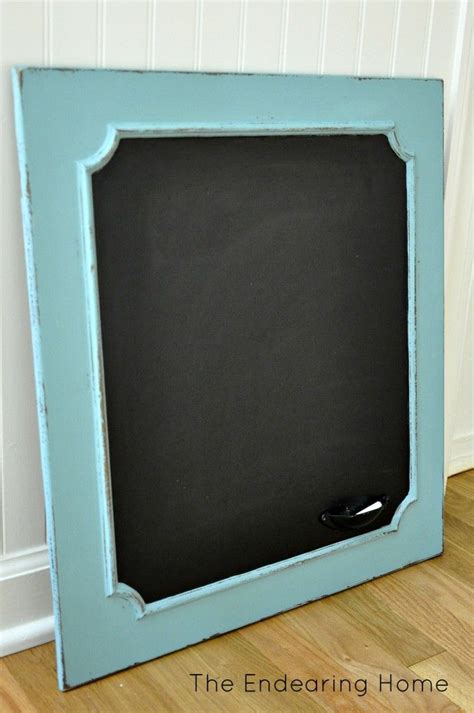 Turn An Old Wood Cabinet Door Into A Chalkboard Door Crafts Wood