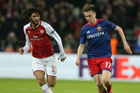 Arsenal 2 Cska Moscow 2 A Gritty Performance Puts The Gunners Into