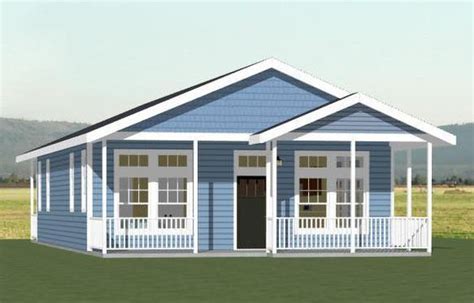 28x40 House 28x40h2 1120 Sq Ft Small House Floor Plans Small