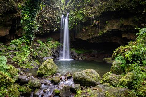 the most romantic waterfalls in the caribbean