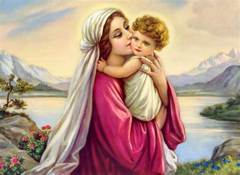 Wallpaper Of Mother Mary Full HD Wallpapers