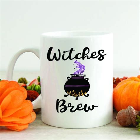 Fun Witches Brew Mug Halloween Coffee Mug Quote Mug Etsy Witches