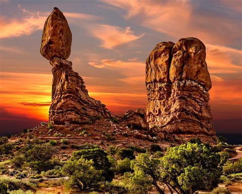 Balanced Rock Arches National Park Utah By Perry Hoag On 500px