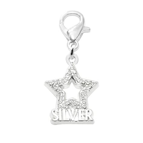 Aka Silver Star Pandora Compatible Charms Silver Stars Silver