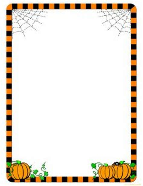 Download High Quality Halloween Clipart Free Borders Transparent Png