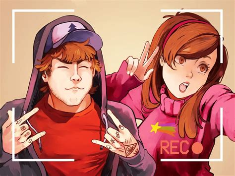 Dipper And Mabel Mabel Pines Dipper Pines Gravity Falls Anime