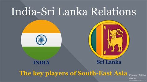 India Sri Lanka Relationscurrent Affairs Review International