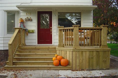 20 Ideas For Front Porch Decks
