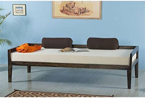 Rectart Solid Wood Divan Bed For Living Room Divan Single Bed For