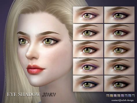 The Sims Resource S Club Ll Ts4 Eyeshadow 201801
