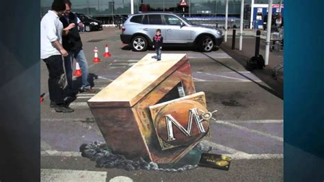 Amazing 3d Street Art Illusions Youtube