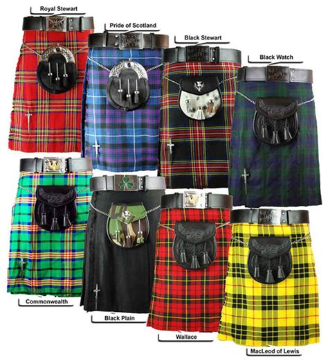Traditional Black Watch Tartan 5 Yard Scottish Kilt In 13oz 26 Waist