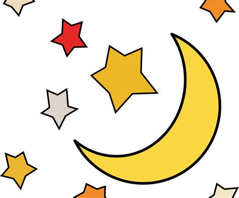 Moon And Stars Png Clipart Full Size Clipart 3975882 Pinclipart