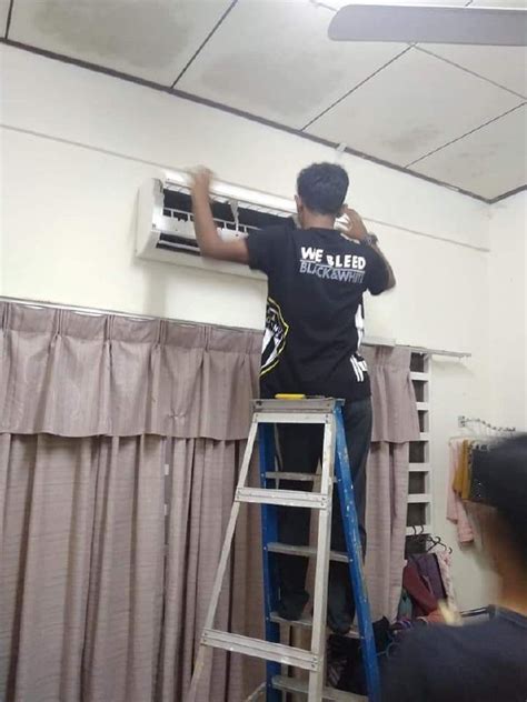 Cara pasang aircond rumah sendiri tetapi sebenarnya berapa harga upah pasang aircond itu sendiri? PERKHIDMATAN PENDAWAIAN ELEKTRIK | PEMASANGAN AIRCOND ...