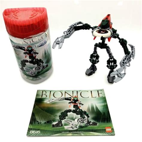Lego Bionicle 8616 Metru Nui Vahki Vorzakh Complete W Cannister No