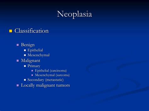 Ppt Neoplasia Powerpoint Presentation Free Download Id6713719