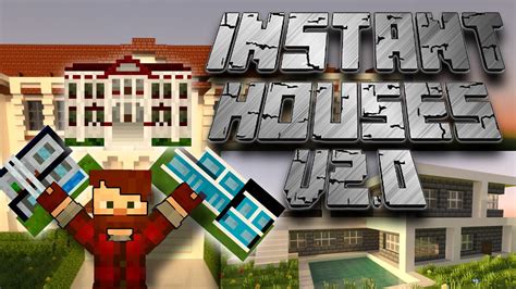 Instant Houses Addon 120 119 Mcpebedrock Mod 9minecraftnet