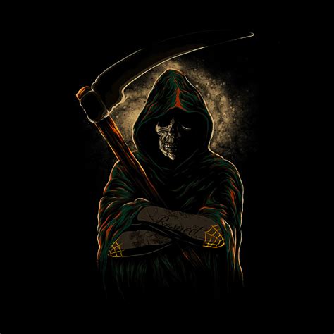 Grim Reaper Pfp Black