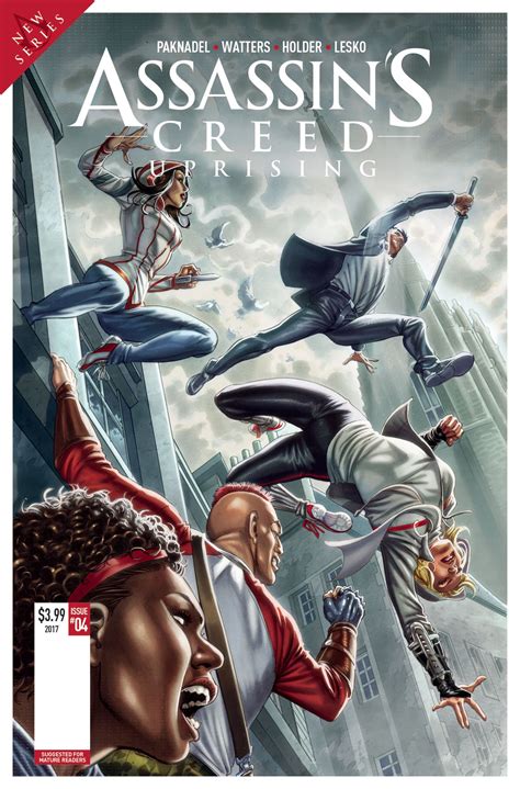 Assassins Creed Uprising 5 Santucci Cover Fresh Comics