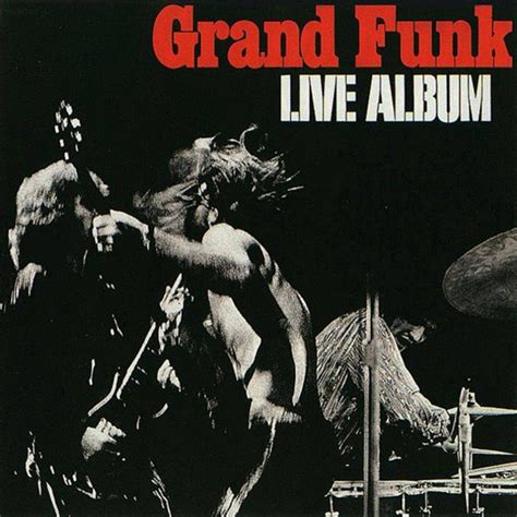 Grand Funk Railroad Live Album 180 Gram Translucent Red Aud Vinyl