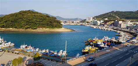 Sightseeing Seaweed And Abalone On Wando Island In South Korea Where