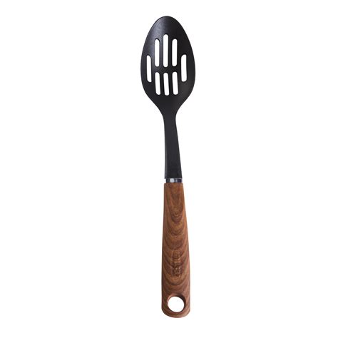 Imusa Imusa Slotted Spoon With Woodlook Handle Imusa
